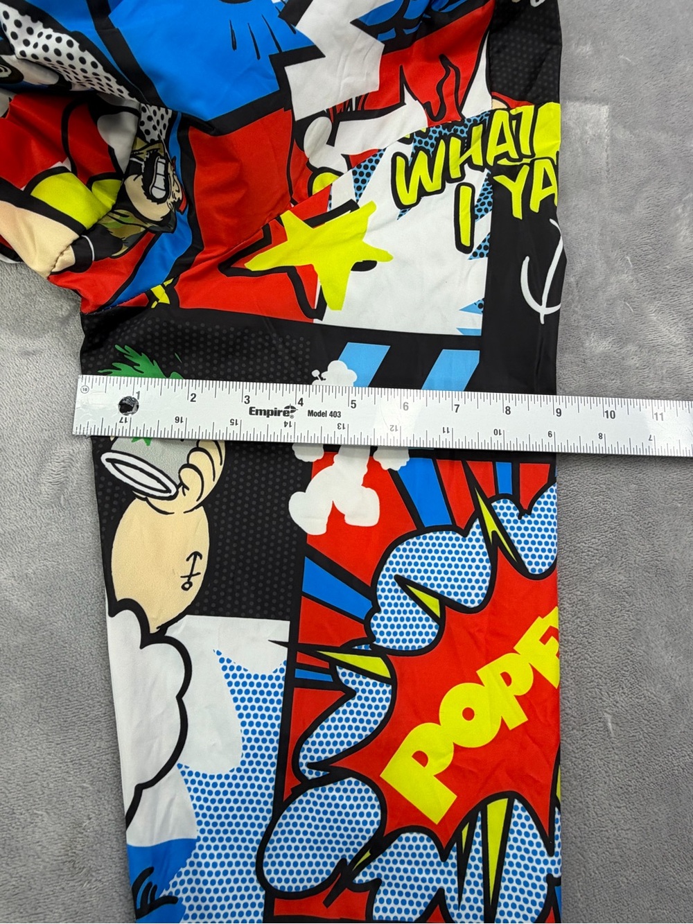 Kids Popeye Multicolor Comic-Print Hooded Zip Jacket Boy School L - Picture 7 of 12